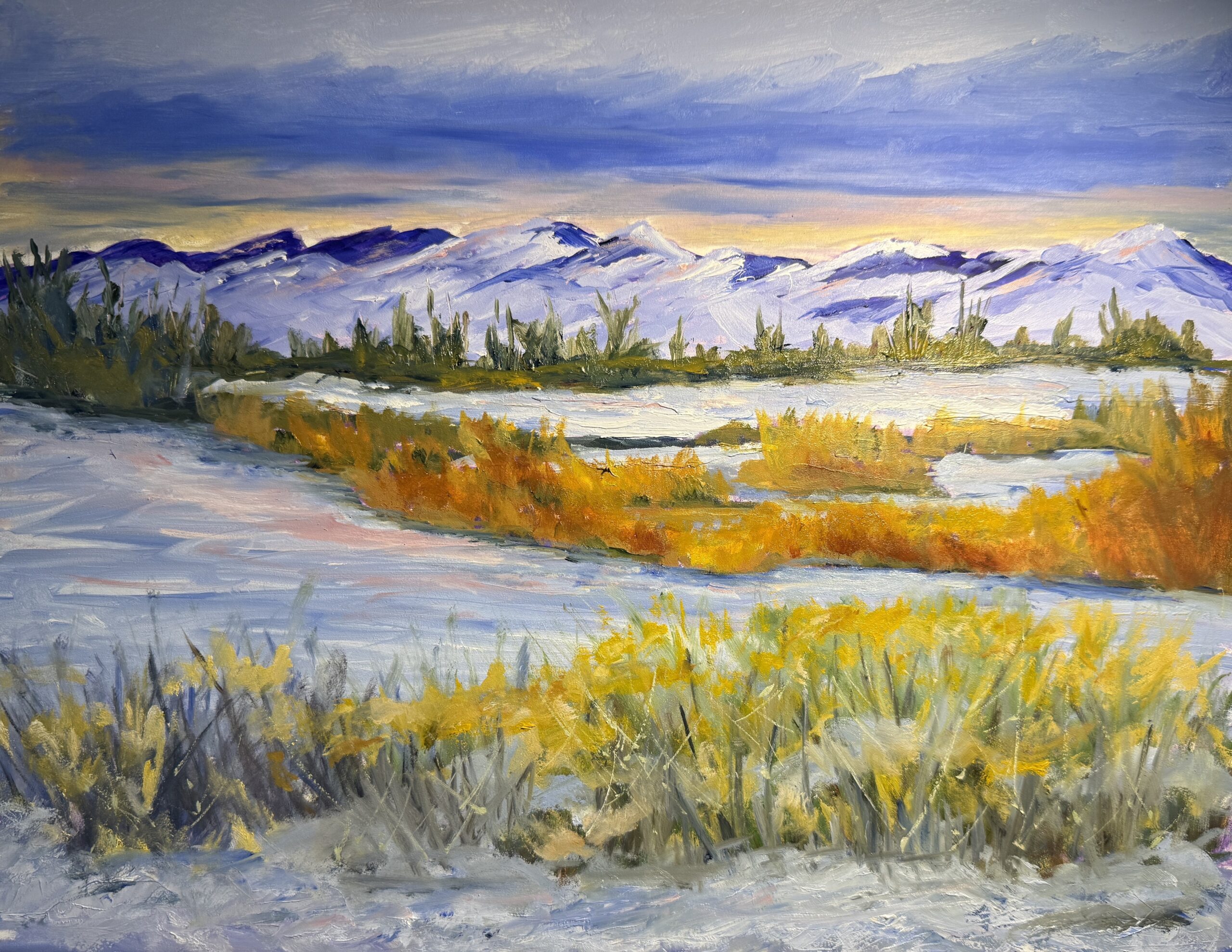 snowy pella crossing